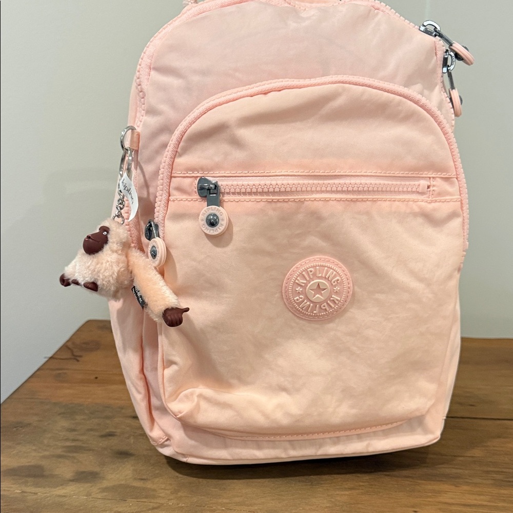 Kipling Light Pink Backpack